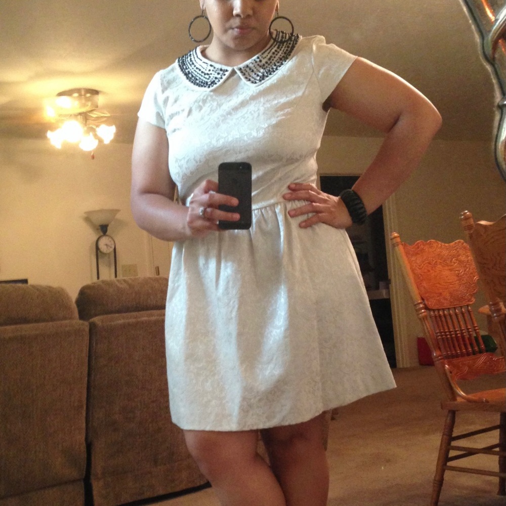Cream Dress